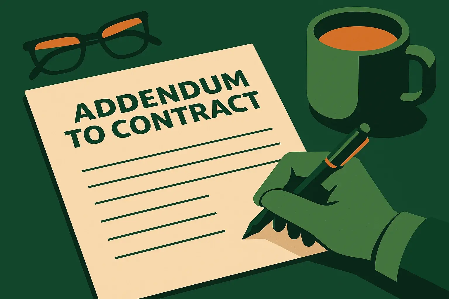 Write Offers drafts, Including Necessary Riders and Addendums